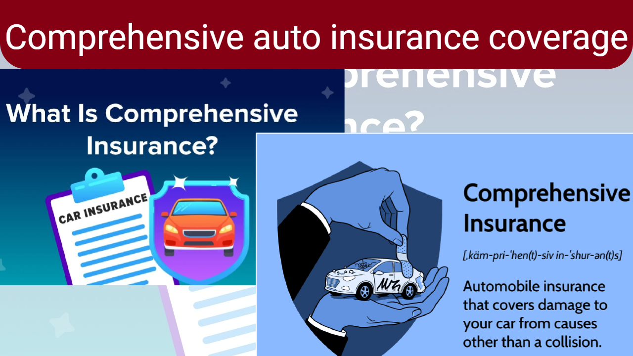 Comprehensive auto insurance coverage